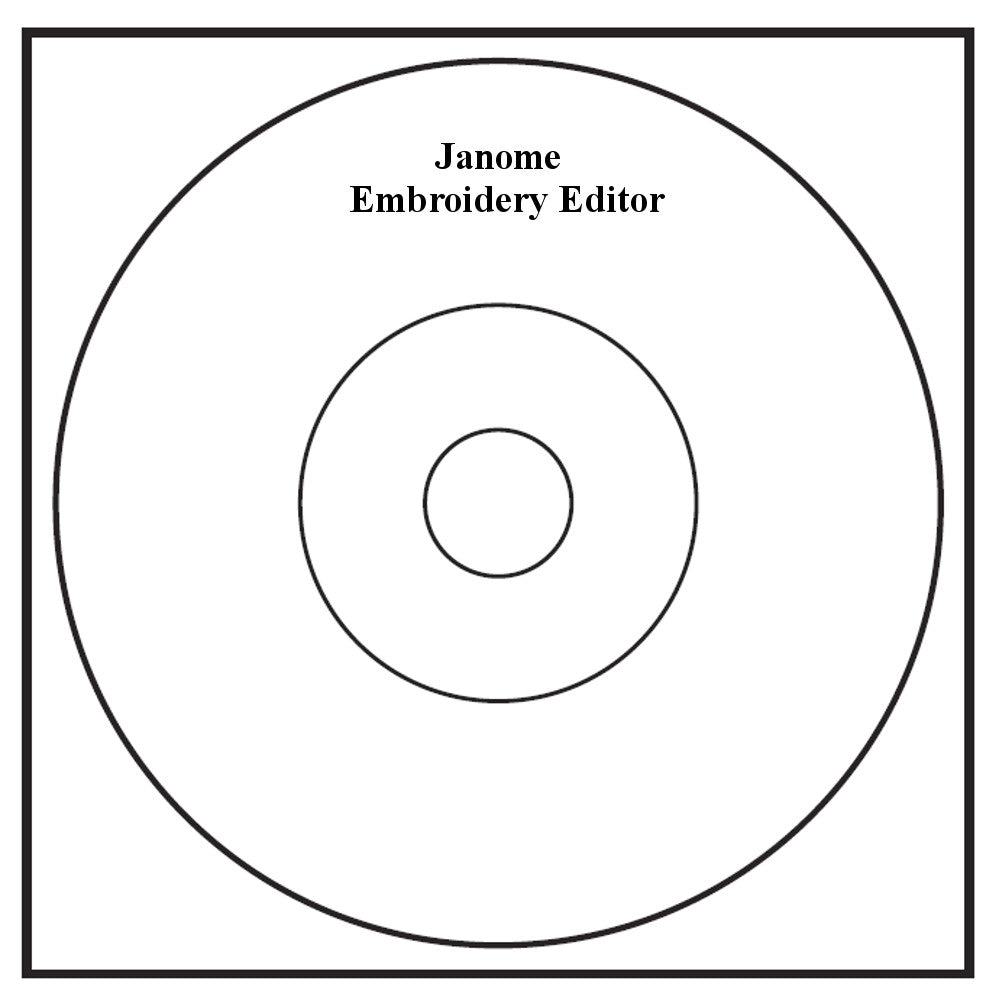 Embroidery Editor CD, Janome #864810003 image # 48345