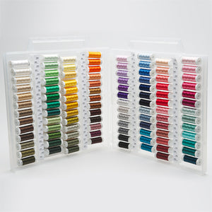 Sulky, Slimline Case with Embroiderer's Dream Thread Collection - 104 Spools image # 58601