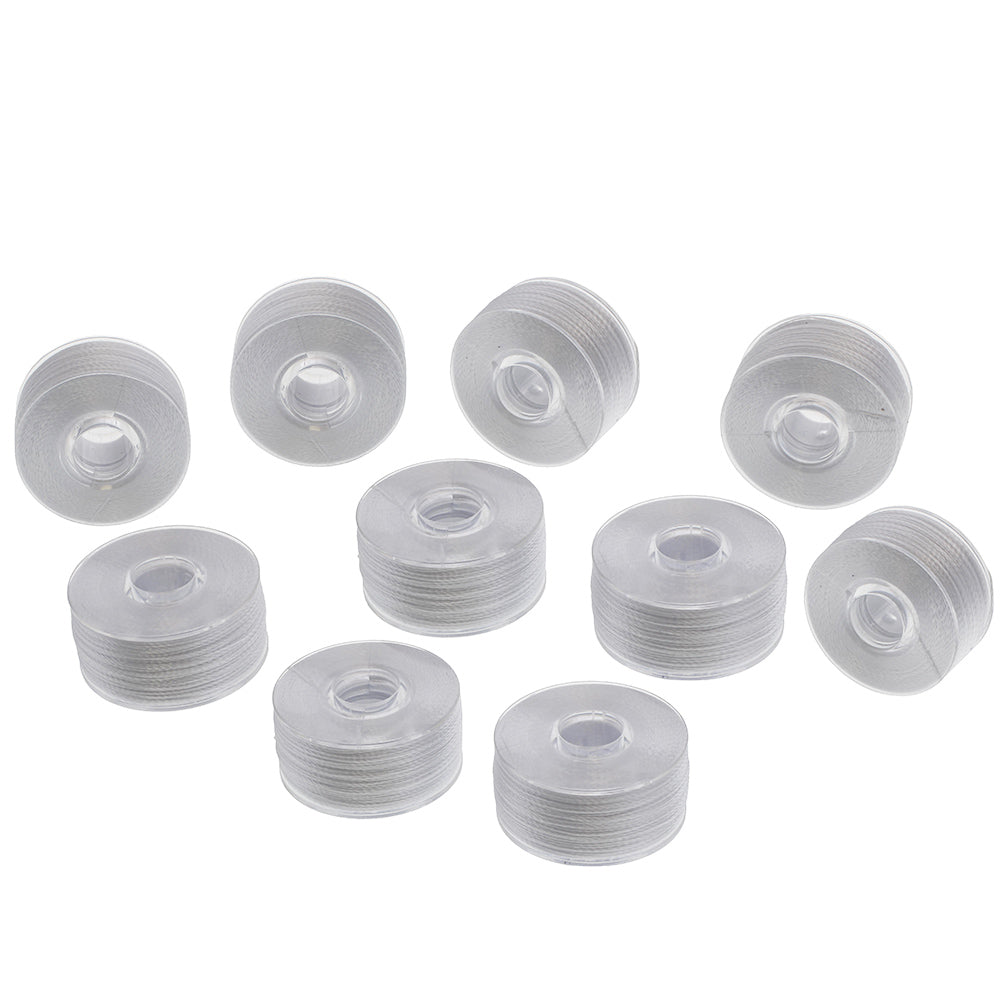 White Prewound Embroidery Bobbins - 10pk image # 69609