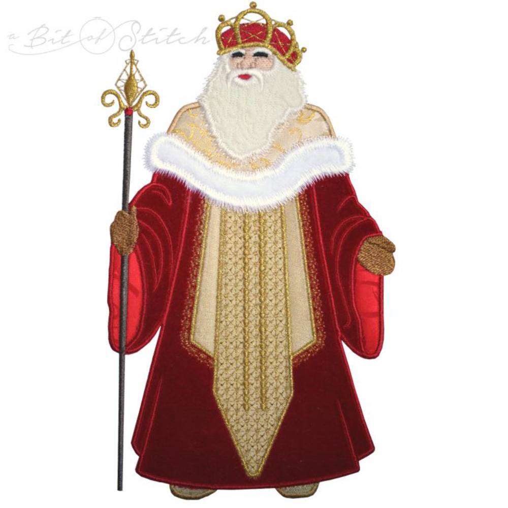 Whimsical Santas Machine Embroidery Design image # 92632