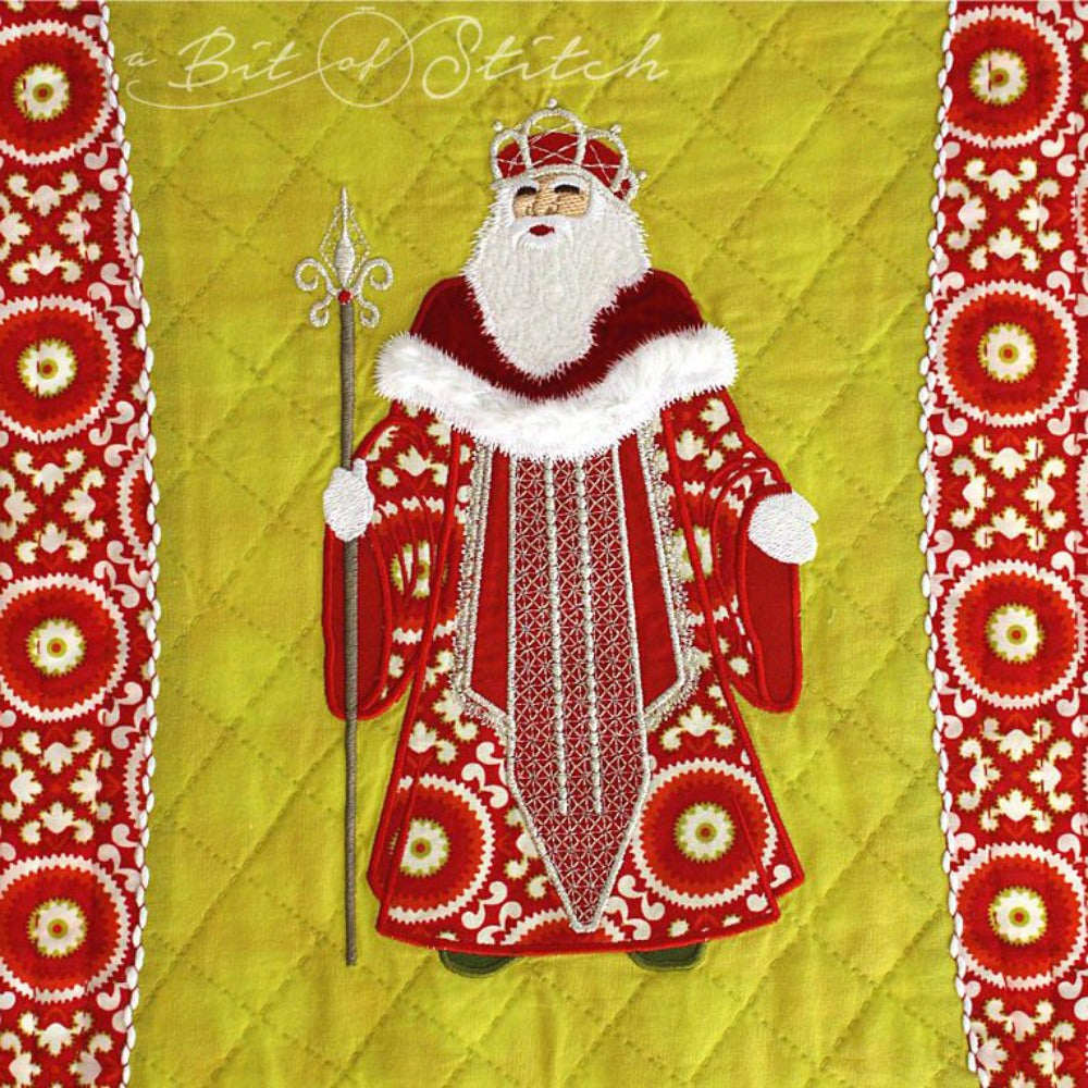 Whimsical Santas Machine Embroidery Design image # 92634