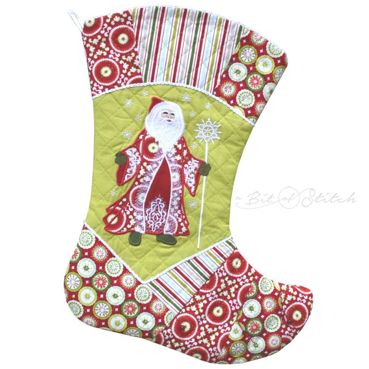 Whimsical Santas Machine Embroidery Design image # 92629