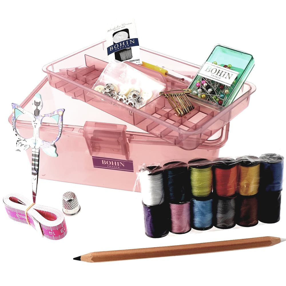 Bohin Beginners Sewing Tools Box Kit image # 86042