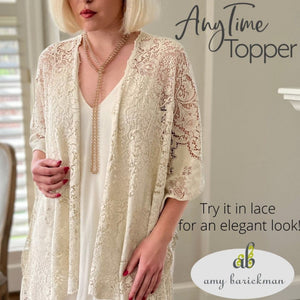 Anytime Topper Pattern, Amy Barickman image # 99926