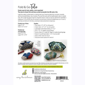 Fold & Go Folio Pattern, Amy Barickman image # 102226