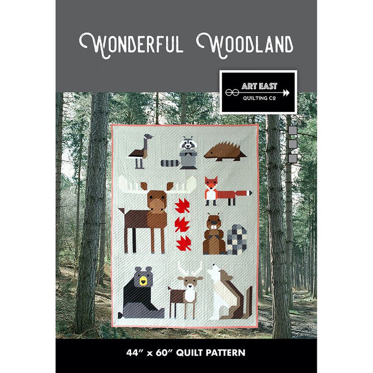 Wonderful Woodland Quilt Pattern image # 71358