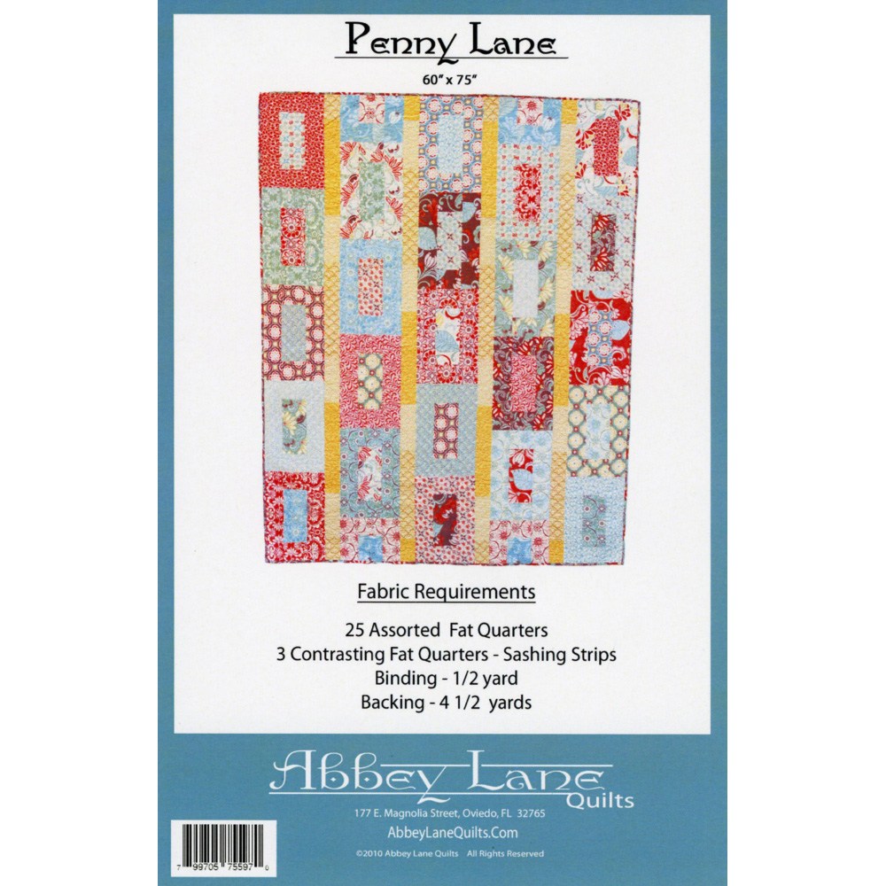 Penny Lane Quilt Pattern image # 82207