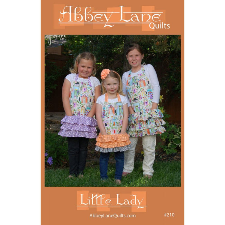 Little Lady Apron Pattern - Sizes 2-12 image # 55370