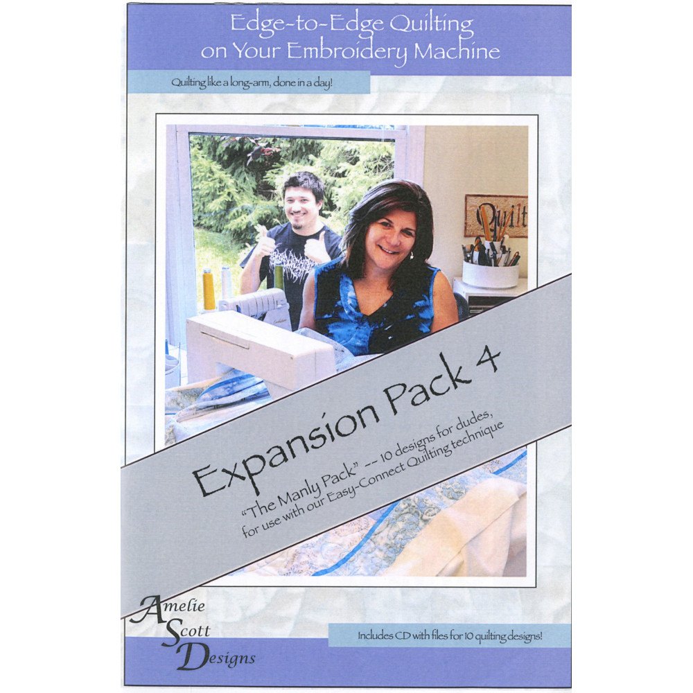 Edge-to-Edge Expansion Pack 4, Book and Embroidery CD image # 44233