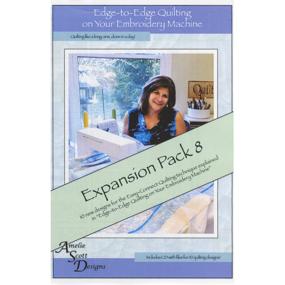 Edge-to-Edge Expansion Pack 8, Book and Embroidery CD image # 44220