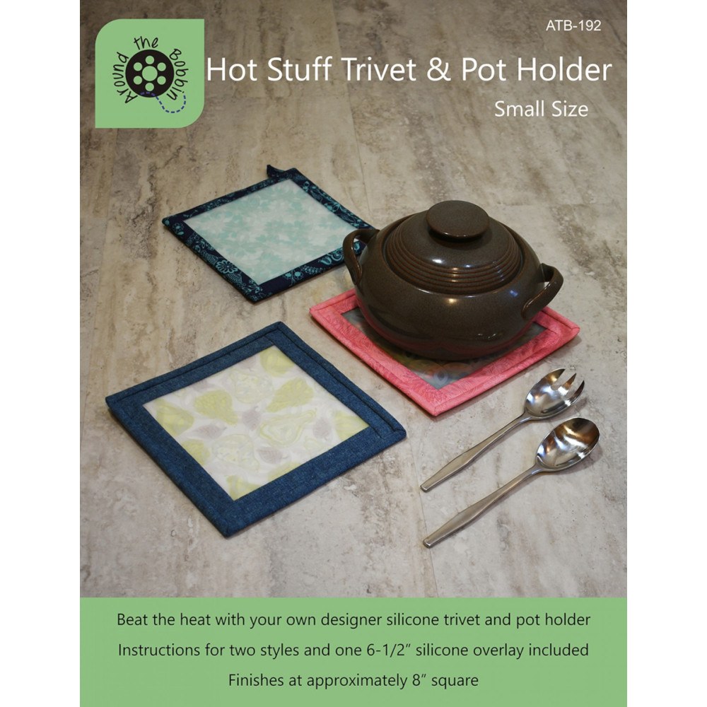 Hot Stuff Trivet and Pot Holder Pattern (Small) image # 54791