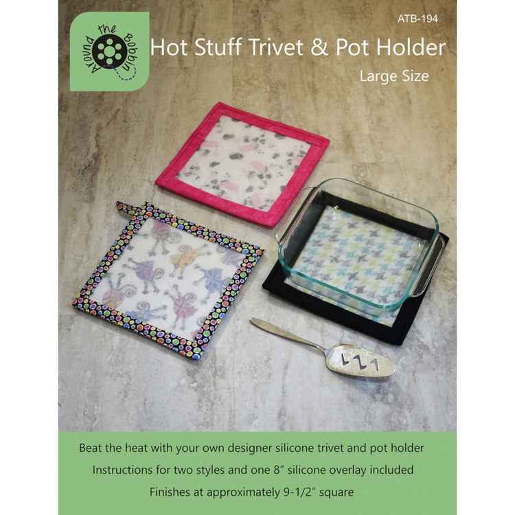 Hot Stuff Trivet and Pot Holder Pattern (Large) image # 54775