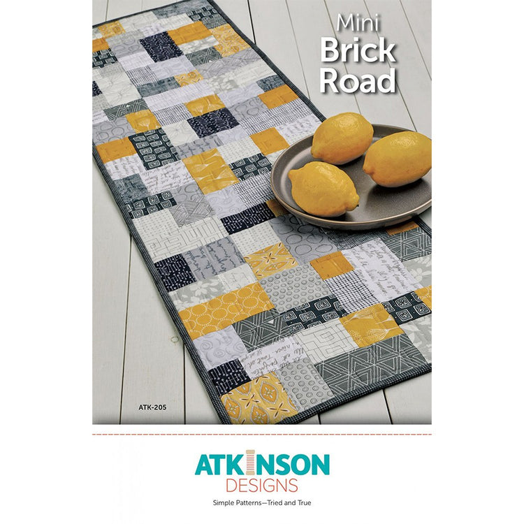 Mini Brick Road Table Runner Pattern image # 74536