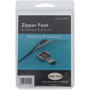 Zipper Foot, Babylock #BLG-WZF image # 113022