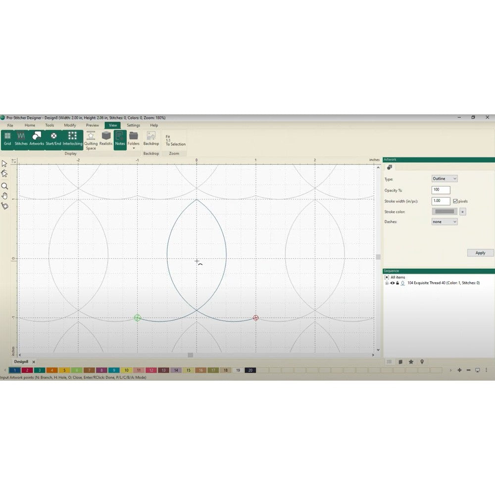 Babylock ProStitcher Designer Long Arm Quilting Software image # 101889