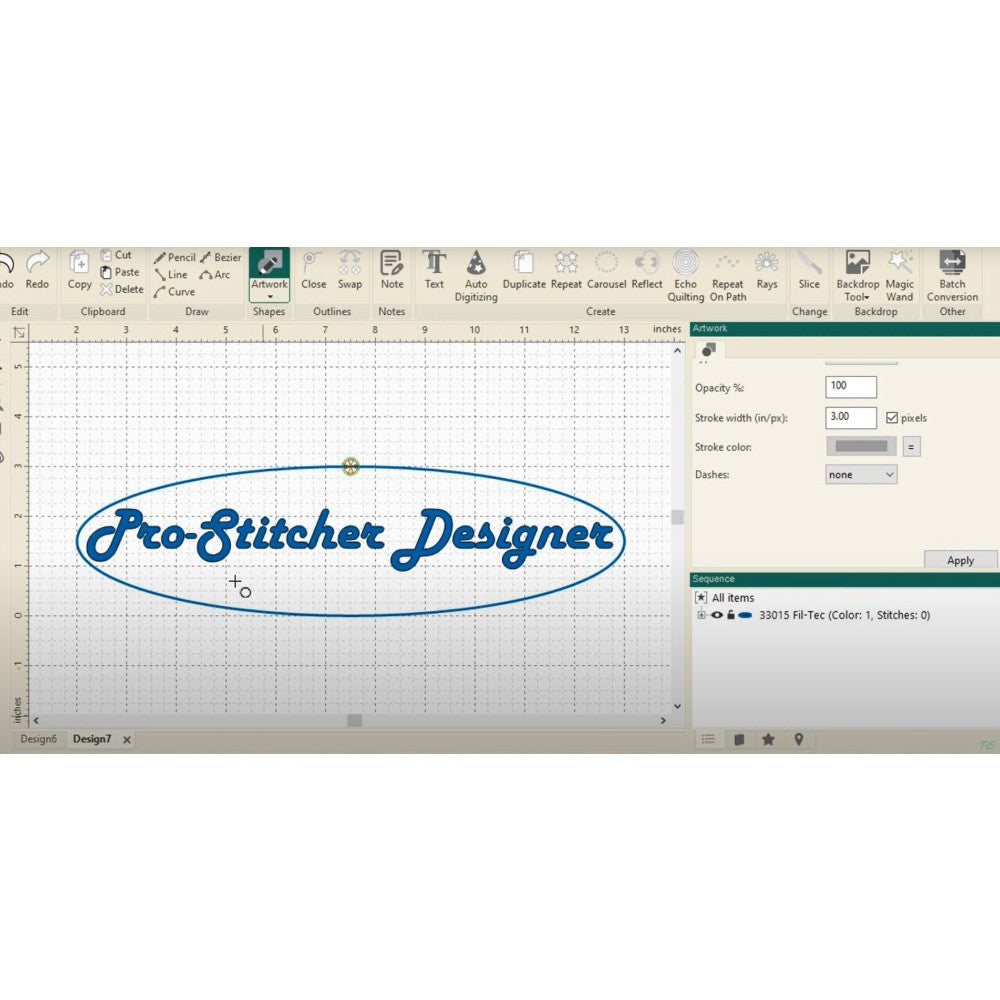 Babylock ProStitcher Designer Long Arm Quilting Software image # 101891