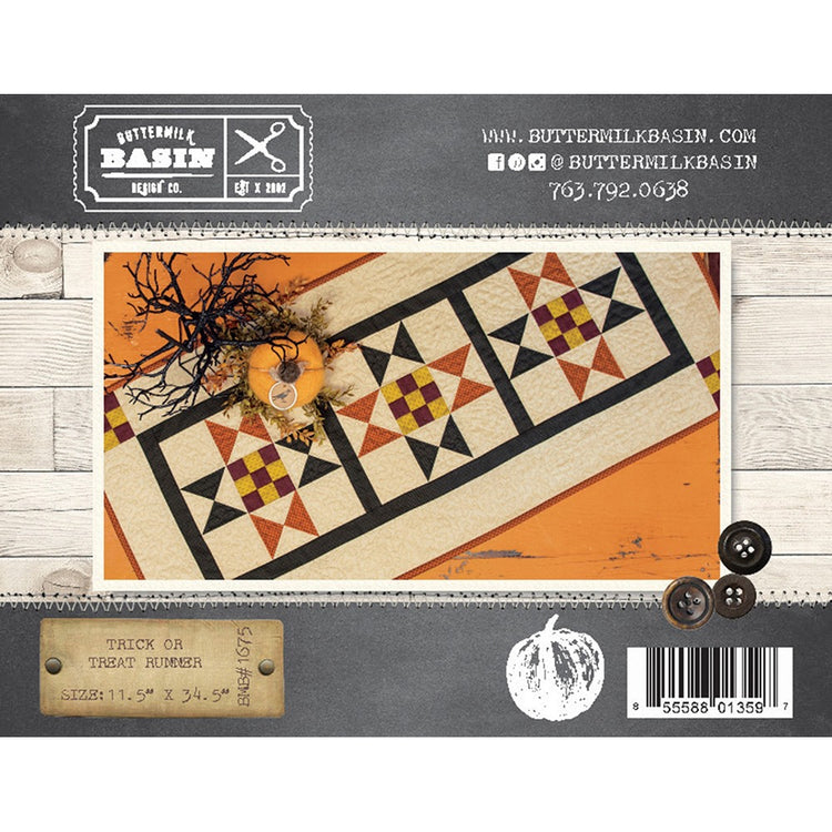 Trick or Treat Table Runner Pattern image # 69980