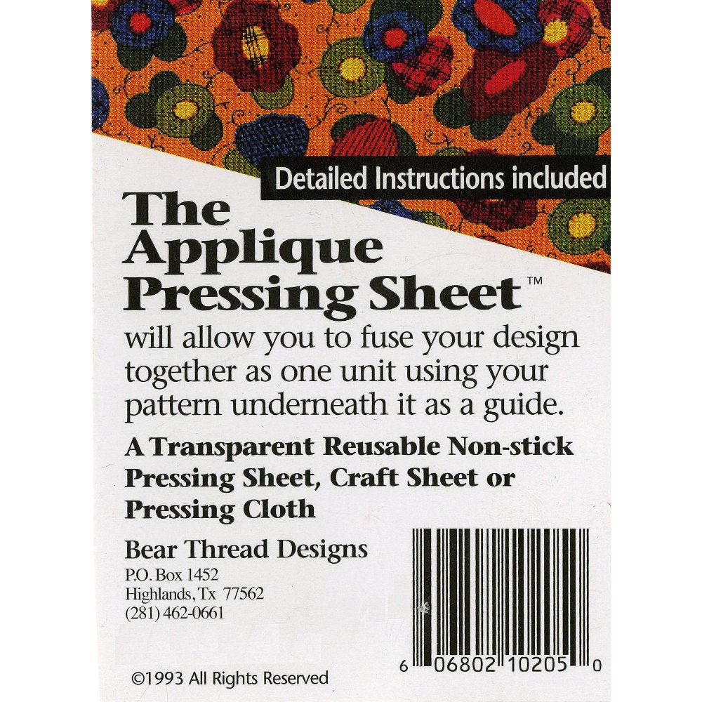 The Applique Pressing Sheet image # 45462