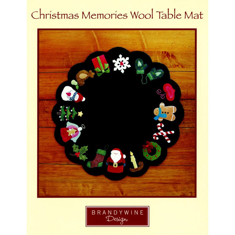 Christmas Memories Wool Table Mat Pattern image # 68700