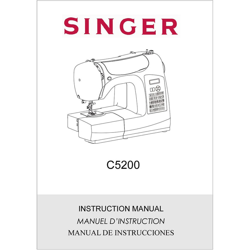 Singer C5200 Instruction Manual