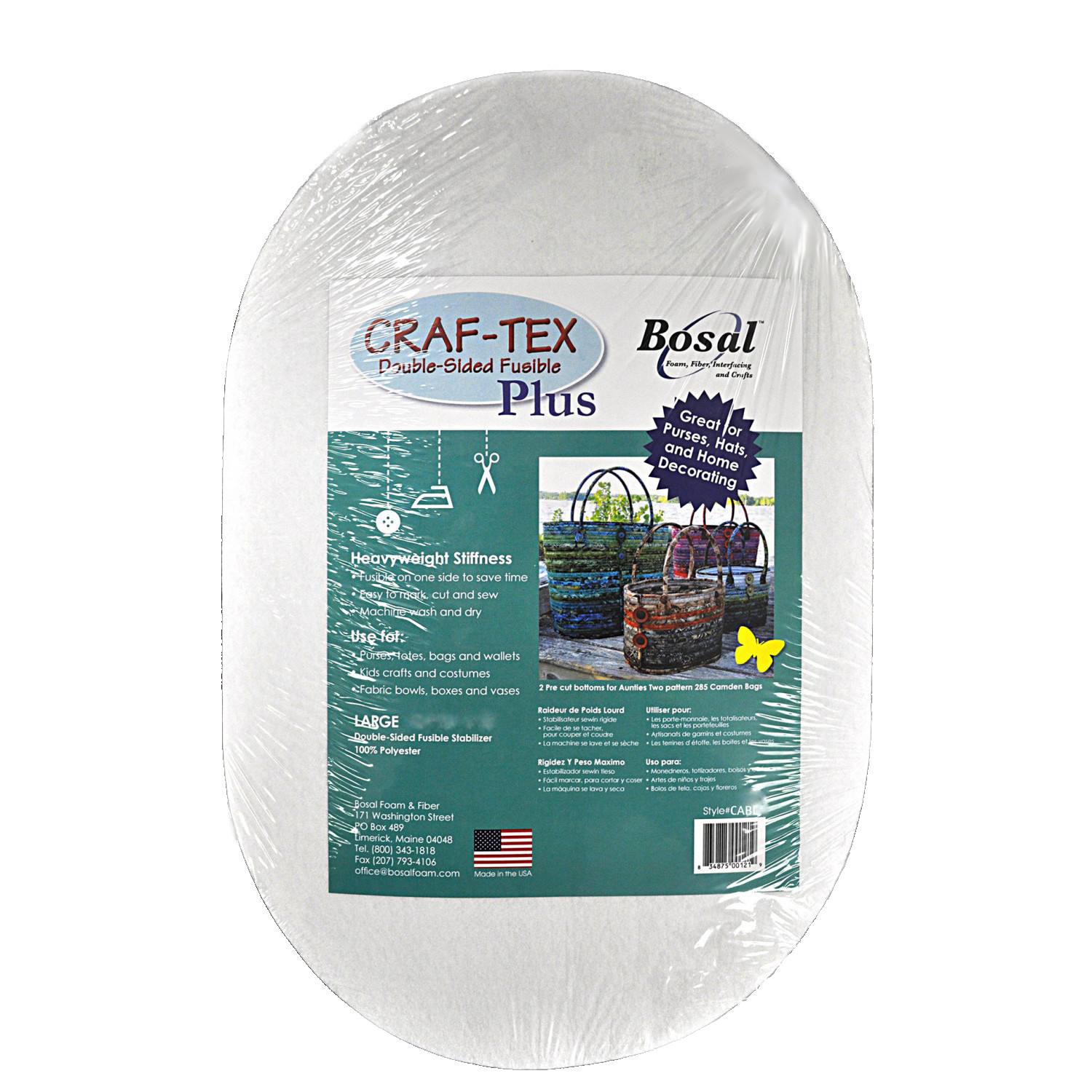 Craf-Tex Double Sided Fusible Oval Stabilizer - 12in x 18in image # 42316