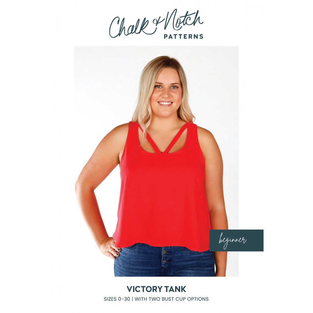 Chalk & Notch Victory Tank Pattern image # 83179