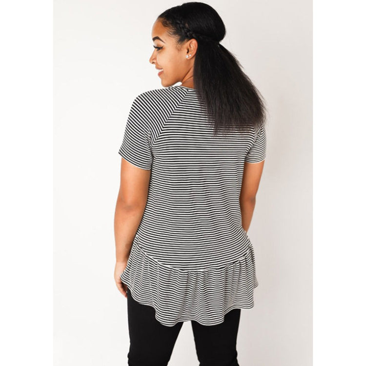 Chalk & Notch Waterfall Raglan Pattern image # 83206