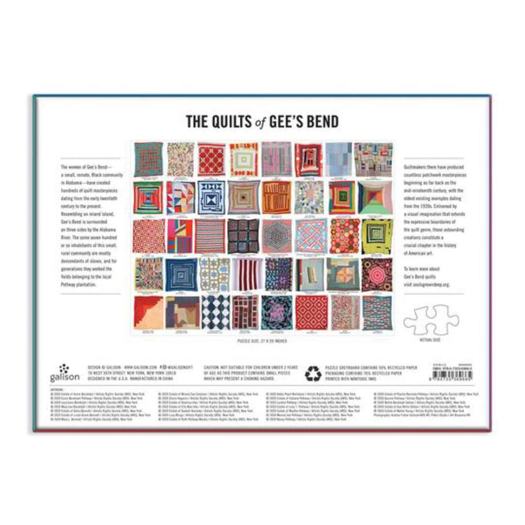 Quilts of Gee's Bend 1000pc Jigsaw Puzzle image # 80648