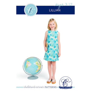 Lillian Dress Pattern - Sizes 3-12 image # 55463