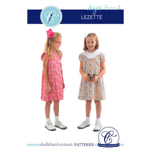 Lezette Dress Pattern, Childrens Corner Patterns image # 99938