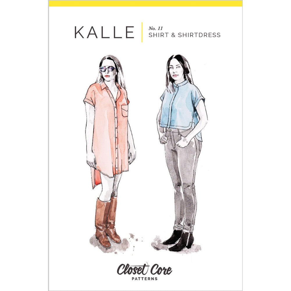 Kalle Shirt & Shirtdress Pattern, Closet Core Patterns image # 99935