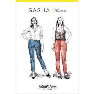 Sasha Boyfriend Jeans Pattern, Closet Core Patterns image # 68912