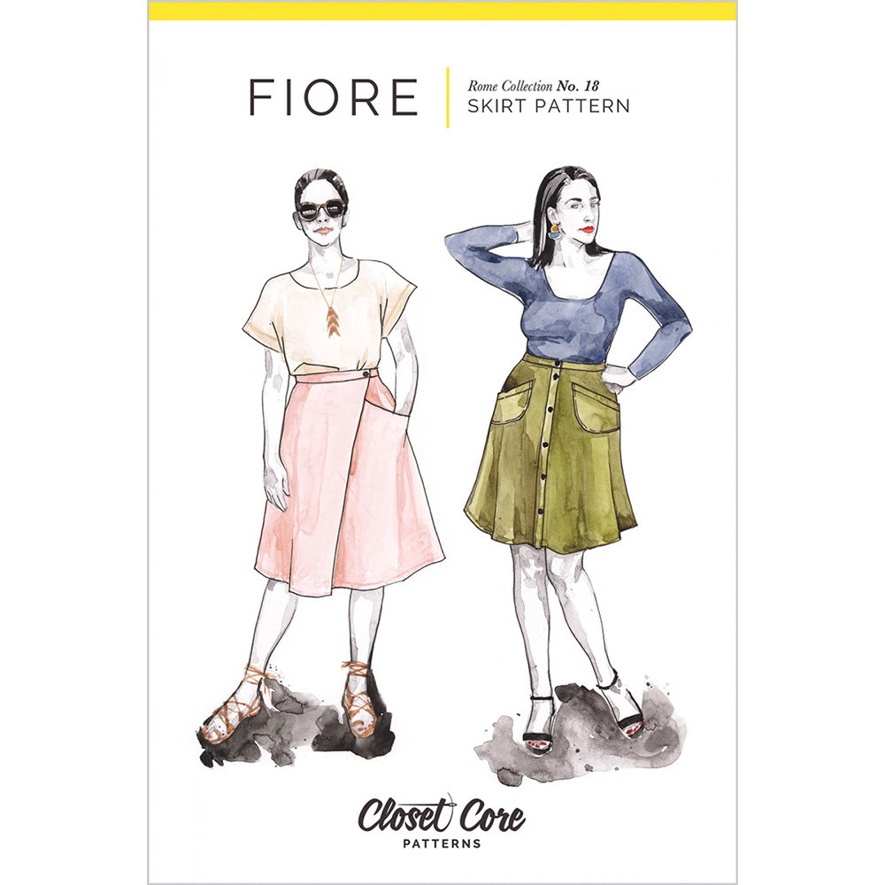 Fiore Skirt Pattern, Closet Core Patterns image # 68890