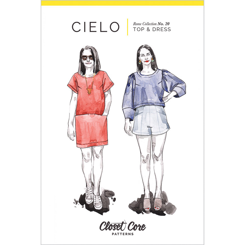 Cielo Top & Dress Pattern, Closet Core Patterns image # 68892