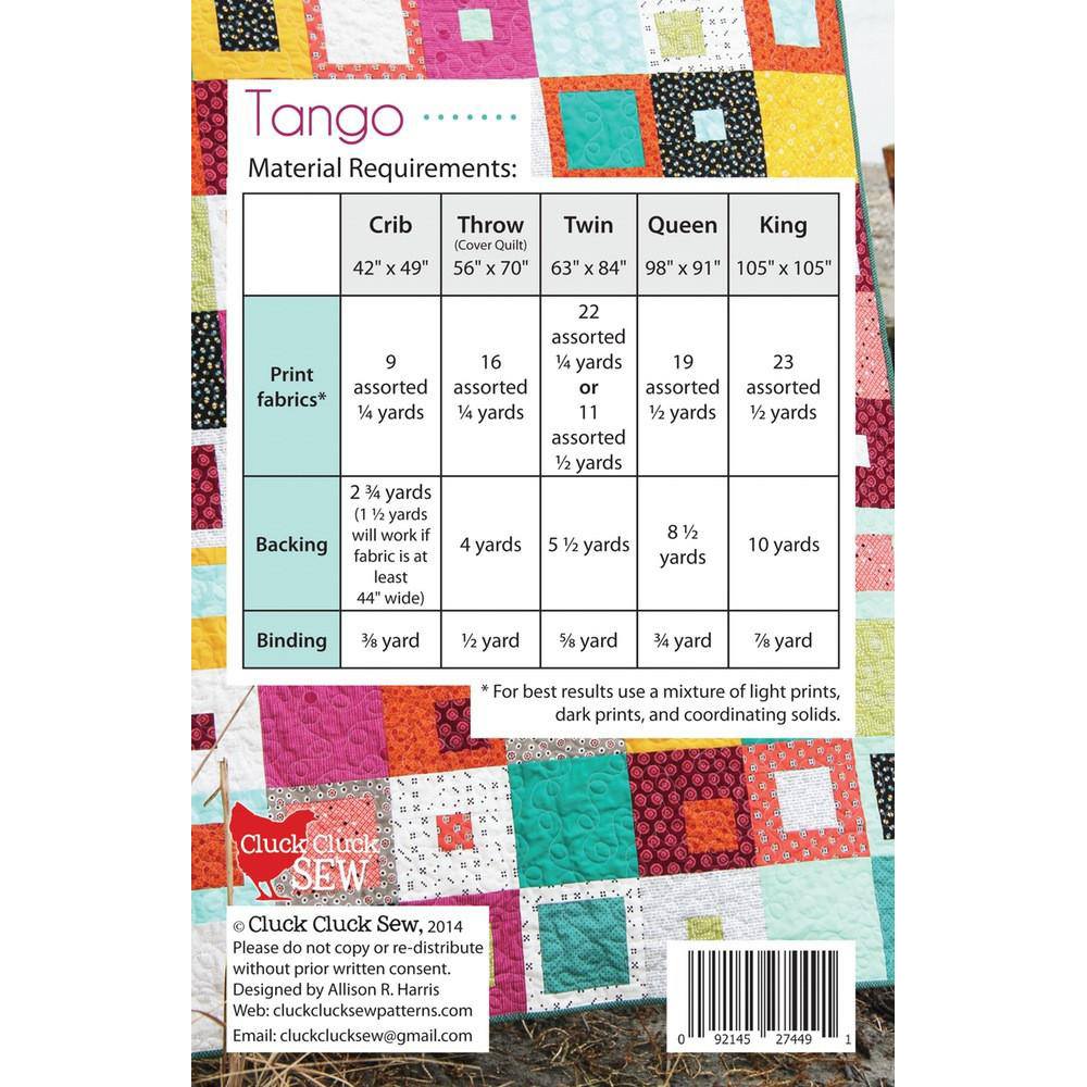 Tango Quilt Pattern image # 77820