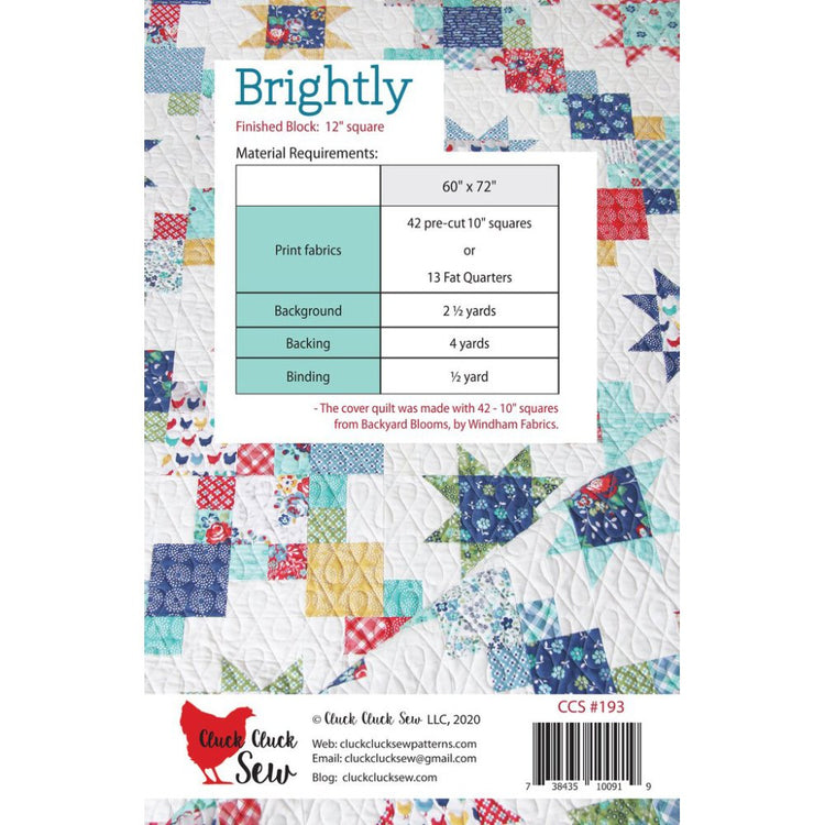 Brightly Quilt Pattern image # 77558