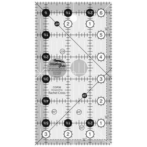 Creative Grids, Quilting Ruler 3-1/2" x 6-1/2" image # 57042