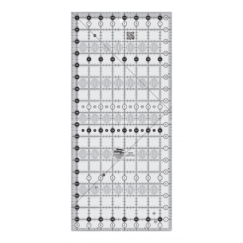 Quilt Ruler 8 1/2in x 18 1/2in, Creative Grids image # 36598