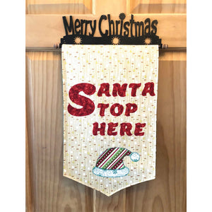 Cut Loose Press, Santa Stop Here Door Hanger Pattern image # 98300