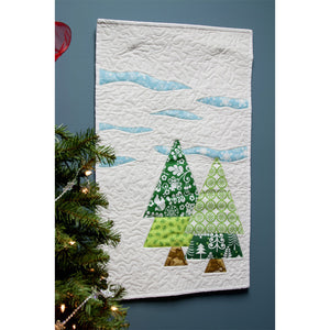 Cut Loose Press, Winter Wonderland Wall Hanging Pattern image # 74605