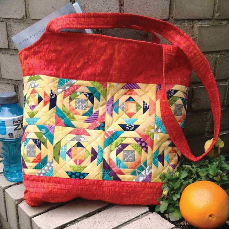 Cut Loose Press, Pineapple Sizzle Tote Pattern image # 97408