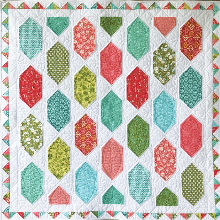 Cut Loose Press Easy Street Crib Quilt Pattern image # 97409