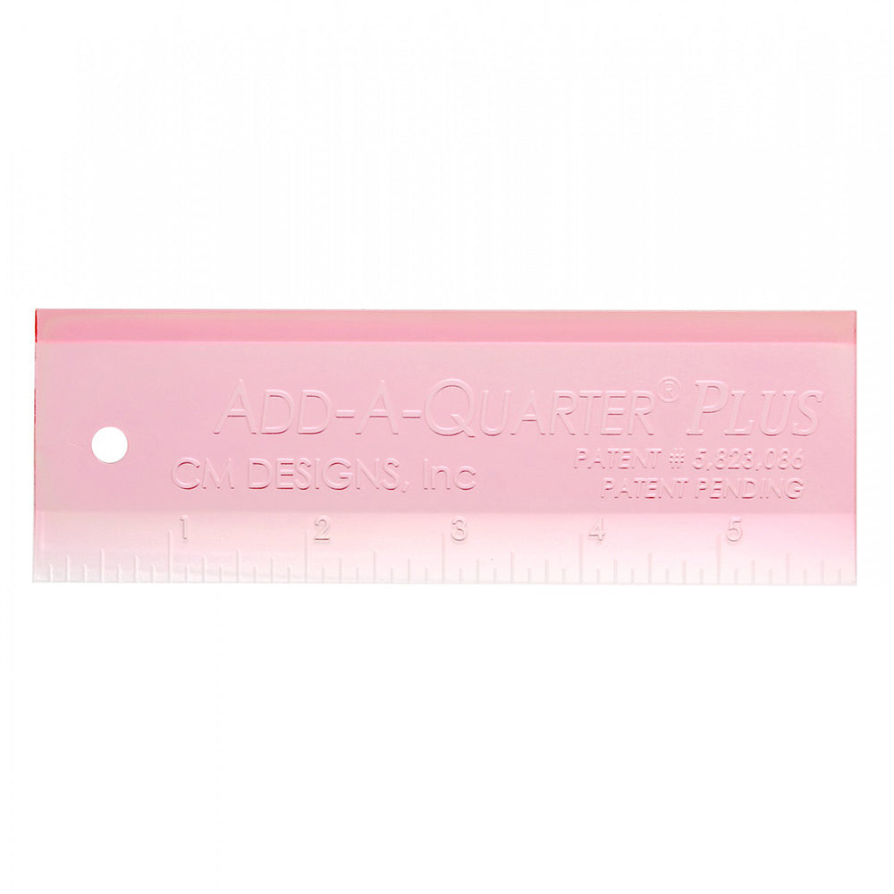 Add-A-Quarter Plus Ruler, 6" image # 66373