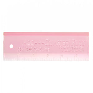 Add-A-Quarter Plus Ruler, 6" image # 66373