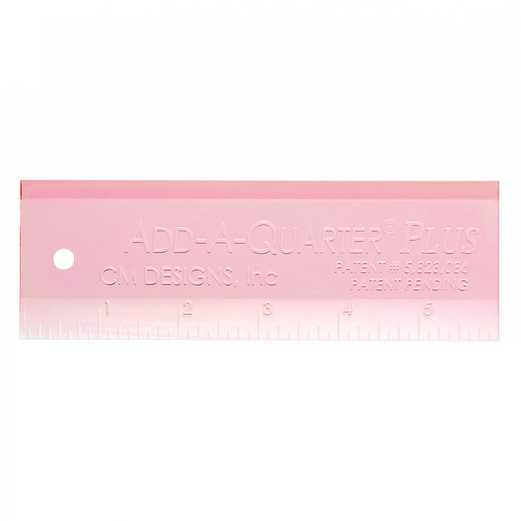 Add-A-Quarter Plus Ruler, 6" image # 66373