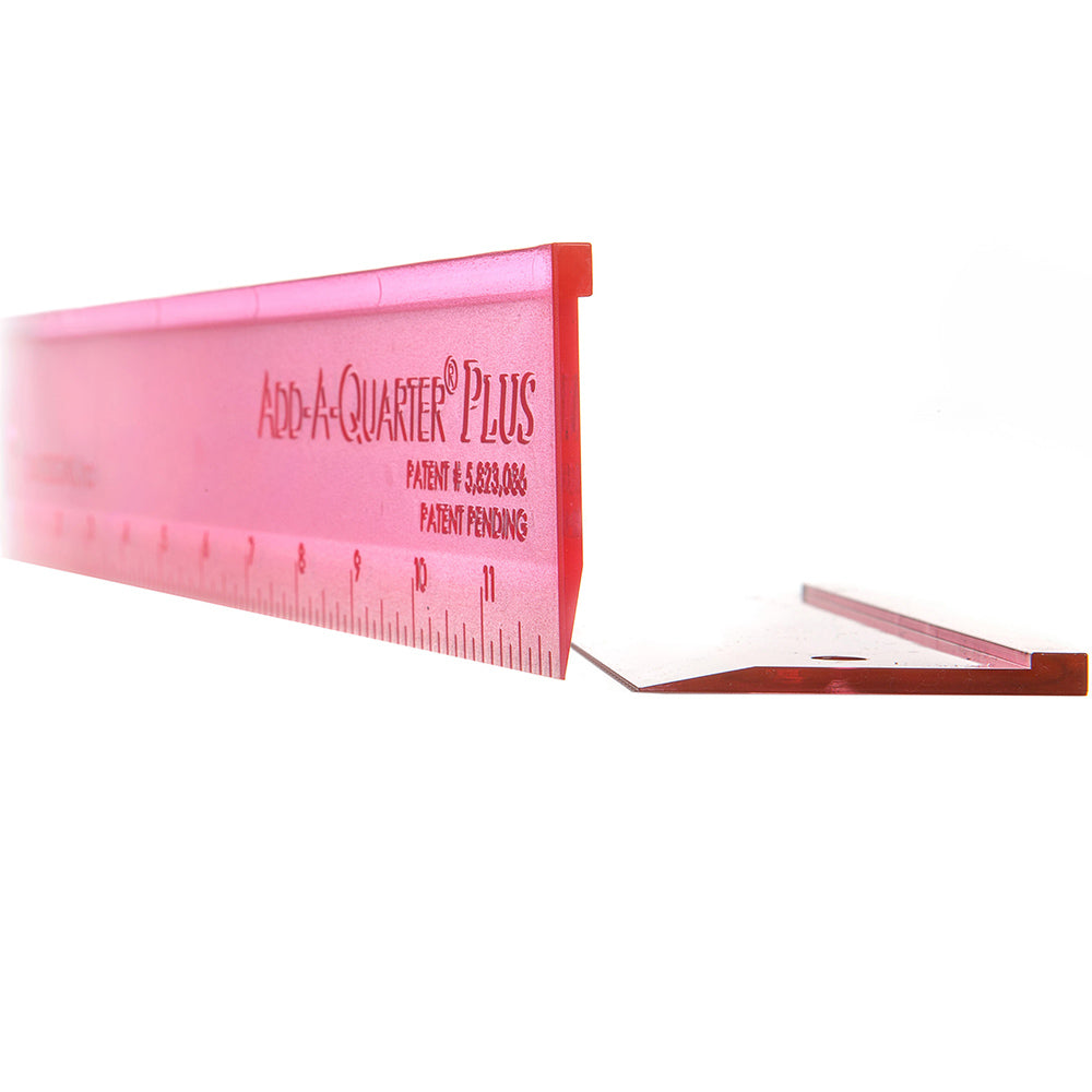 Add-A-Quarter Plus Ruler, 6" image # 66374