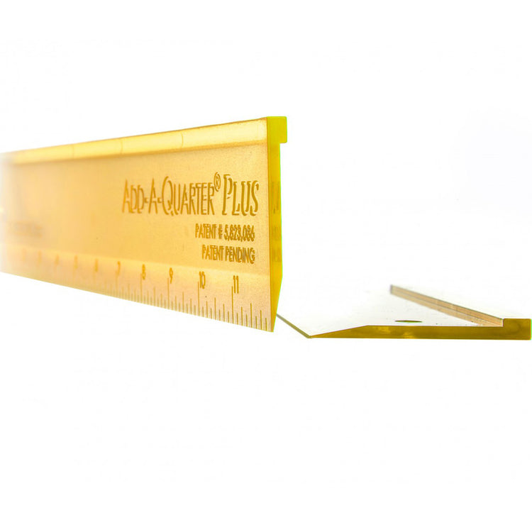 Add-A-Quarter Plus Ruler, 6" image # 66376