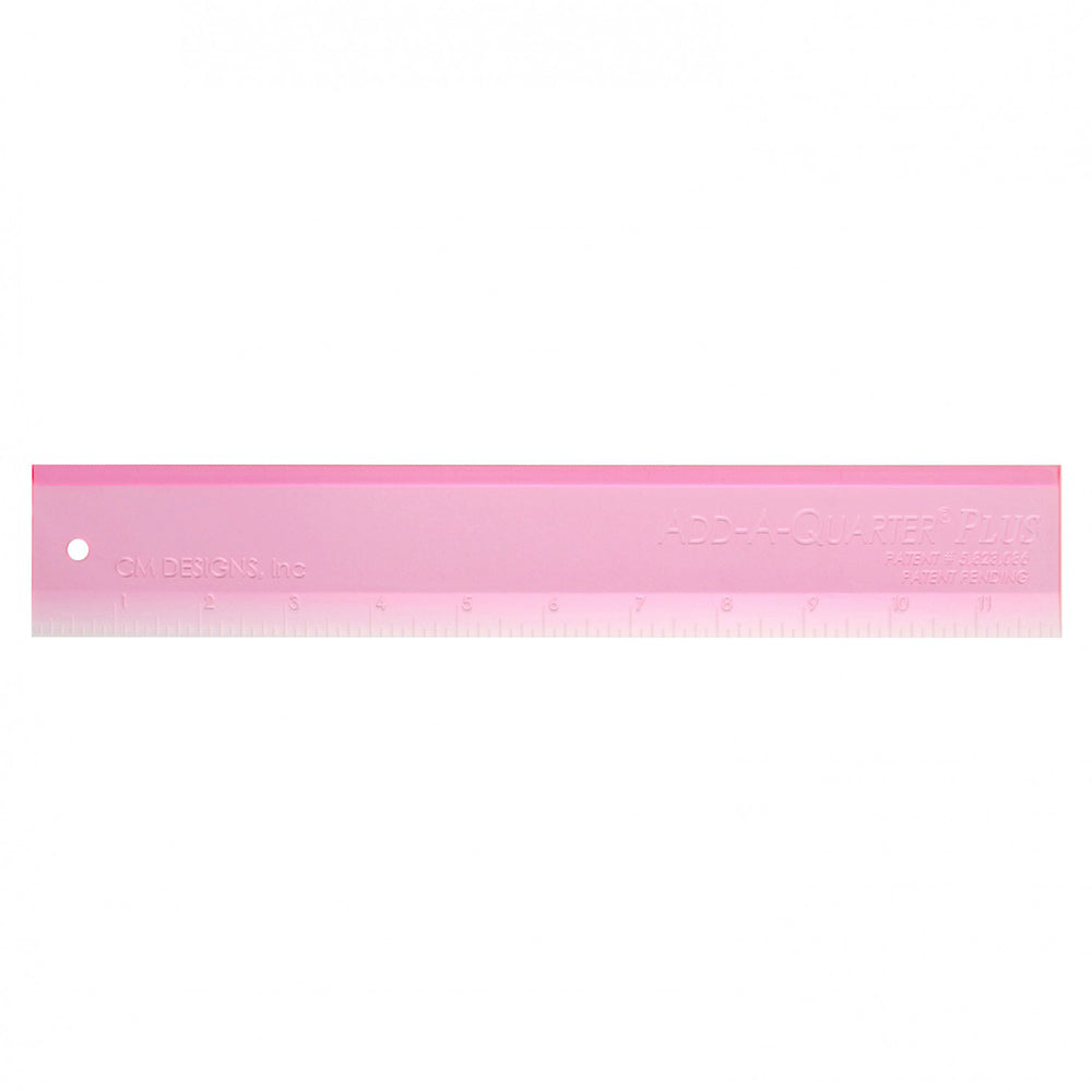 Add-A-Quarter Plus Ruler, 12" image # 66385