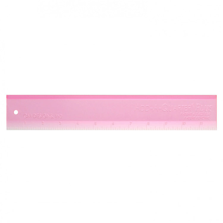 Add-A-Quarter Plus Ruler, 12" image # 66385