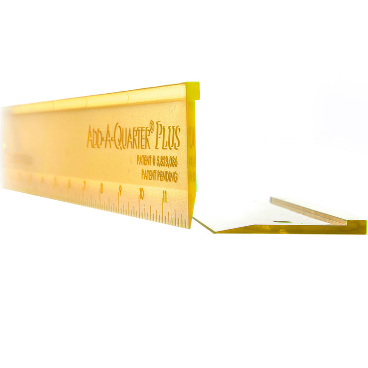 Add-A-Quarter Plus Ruler, 12" image # 66382